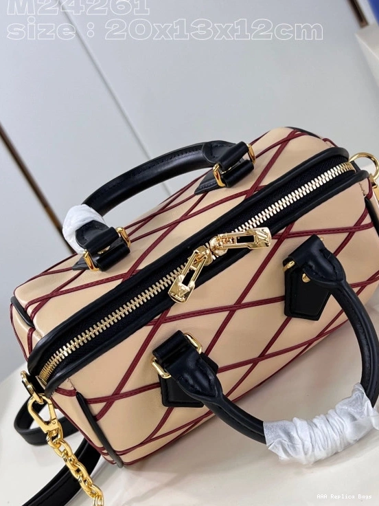 Aaa replica bags VUITTON SPEEDY LOUIS BANDOULIÈRE 20 0824
